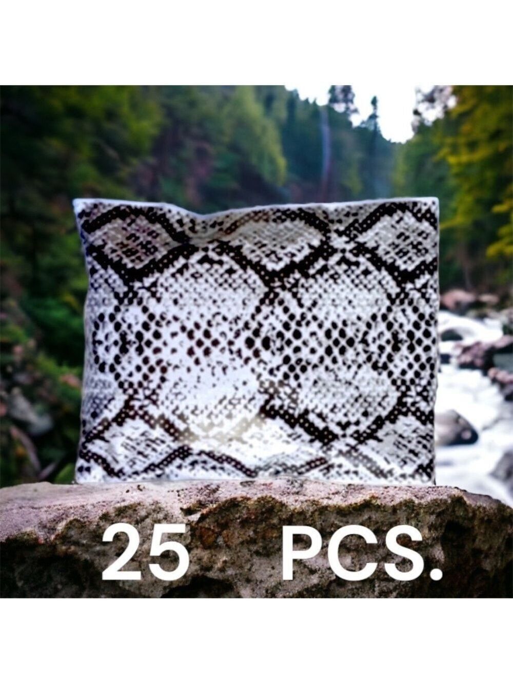 25 10X13 Poly Mailers Snake Skin Print PRICE IS FIRM - Picture 6 of 11